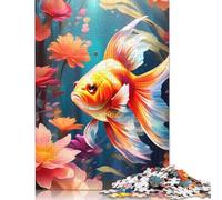 Jigsaw Puzzles for Adults 1000 Piece Gilded Ripples Puzzles for Adults Woodenboard Puzzles Funny Gift 1000pcs (75x50cm)
