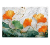 Jigsaw Puzzles for Adults 1000 Piece, Ginkgo Leaf Puzzles for Adults, Impossible Puzzle 1000 Pieces, Family Educational Wooden Puzzle, Challenging Jigsaws, Gift Box Packaging, Gifts for Women, B-73