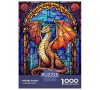 Jigsaw Puzzles for Adults 1000 Piece Gold Textra Dragon Jigsaw for Adults Fun Games Wall Art Unique Birthday And Xmas Gifts 70x50cm/1000pcs