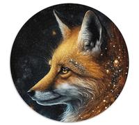 Jigsaw Puzzles for Adults, 1000 Piece Golden Fox Cardboard Jigsaw Puzzles Skill Level Beginner, Great for Birthday 67.5x67.5cm