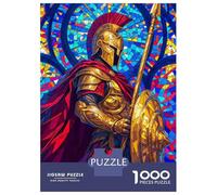 Jigsaw Puzzles for Adults 1000 Piece Golden Spartan Teenager Puzzles Hands-on Game Home Decoration Christmas Birthday Gifts 52x38cm/1000pcs