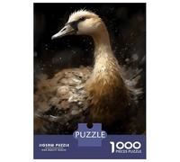 Jigsaw Puzzles for Adults 1000 Piece Goose Adorable Puzzle for Adults Brain Teaser Game Enhance Memory Fun at Home Activities, 38x26cm/1000pcs