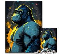 Jigsaw Puzzles for Adults, 1000 Piece Gorilla Visionary Challenging Puzzles DIY Art Decor, 26X38CM/10.23x14.96inch