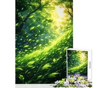 Jigsaw Puzzles for Adults 1000 Piece Grass in The Wind Relax Games Tough Challenge Educational Toy with Fully Interlocking Randomly Shaped Pieces (38X26CM)