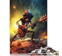 Jigsaw Puzzles for Adults 1000 Piece Guitarist Ant Jigsaw Puzzles for Adults for Educational Games Home Decor 1000pcs (75x50cm)