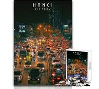 Jigsaw Puzzles for Adults 1000 Piece Hanoi Toys Educational Games Enhance Memory Educational Toy Size 38x52cm
