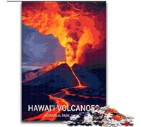 Jigsaw Puzzles for Adults 1000 Piece Hawaii Volcanoes National Park Learning Educational Toys Family Games Enhance Love between Couples (38x26cm) 1000pcs