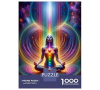 Jigsaw Puzzles for Adults 1000 Piece Heart Meditation Jigsaw Puzzle Brain Teaser Game Stress Reliever Unique Birthday And Xmas Gifts 38x26cm/1000pcs