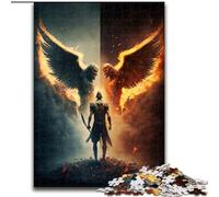 Jigsaw Puzzles for Adults, 1000 Piece Hell Demons Jigsaw Puzzles for Adults 1000 Piece for Family & Friends, Brain-Teasing Challenge size 50x75cm