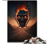 Jigsaw Puzzles for Adults 1000 Piece Hell Demons Jigsaw Puzzles Made of cardboard, for Parents, Lovers, Friends - Age 14+ 1000pcs(26x38cm)