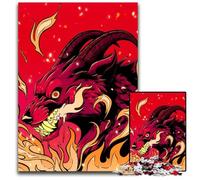 Jigsaw Puzzles for Adults 1000 Piece Hell Hound Puzzles for Adults Perfect for Family Gatherings Birthdays Holidays 1000 PCS(38x26cm)