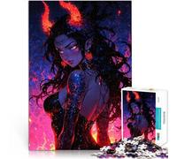 Jigsaw Puzzles for Adults 1000 Piece Hell Queen Anime Anspruchsvolles Spiel und Familienspaß Wanddekoration38x26cm