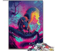 Jigsaw Puzzles for Adults, 1000 Piece Hell Squirrel Puzzle Home Decor Brain Teaser Game for Teenagers & Family Interaction (size : 50x75cm)