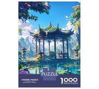 Jigsaw Puzzles for Adults 1000 Piece Hidden Shrine Jigsaw for Adults Fun Games Wall Art Unique Birthday And Xmas Gifts 52x38cm/1000pcs