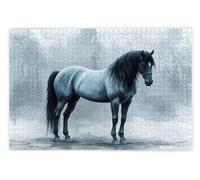 Jigsaw Puzzles for Adults 1000 Piece, Horse Puzzles for Adults, Impossible Puzzle 1000 Pieces, Family Educational Wooden Puzzle, Challenging Jigsaws, Gift Box Packaging, Gifts for Women, Men, M-7