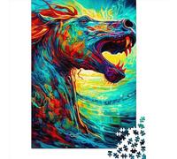 Jigsaw Puzzles for Adults 1000 Piece Horse01 Puzzles for Adults Wooden Board Puzzles Funny 1000pcs (75x50cm)