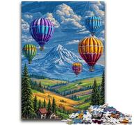 Jigsaw Puzzles for Adults 1000 Piece Hot Air Balloon Challenging Game Toys Deal As Gifts for The Whole Family for Ages 14+ 50x75cm