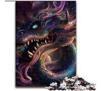 Jigsaw Puzzles for Adults, 1000 Piece Hypnotic Space Dragon Difficult Puzzles for Adults size 50x75cm Perfect for Teenagers & Home Decor