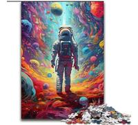 Jigsaw Puzzles for Adults 1000 Piece I Am in Space cardboard Puzzles size 26x38cm Family Activity, Brain Teaser, Home Decor