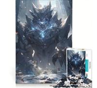 Jigsaw Puzzles for Adults 1000 Piece Ice Golem, Educational Game, Hand Speed Race, Birthday Present, Gifts, (50x75cm)