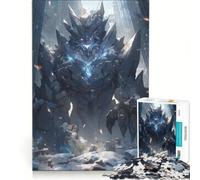 Jigsaw Puzzles for Adults 1000 Piece Ice Golem, Educational Game, Hand Speed Race, Birthday Present, Gifts, (38x52cm)