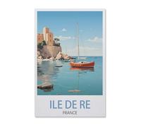 Jigsaw Puzzles for Adults 1000 Piece，ILE De Re France，Difficult Puzzle Perfect Educational Gift for Boys and Girls（50x70cm）-Z66