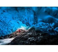 Jigsaw Puzzles For Adults 1000 Piece In the Ice Cave Iceland Photo Cool Wall Art Print Puzzle Family Funny Challenging Holiday Puzzles for Adults Puzzle Gift for Women Men Seniors