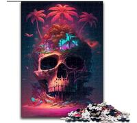 Jigsaw Puzzles for Adults 1000 Piece Island Skeleton cardboard Jigsaw Puzzles for Adults size 38x26cm Challenging Brain Teaser, Family Activity, Home Decor