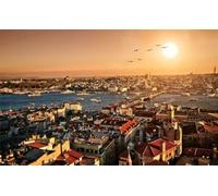 Jigsaw Puzzles For Adults 1000 Piece ISTANBUL SKYLINE GLOSSY Wooden Puzzles turkey city marmara bosphorus A212 Challenging Puzzles for Friends Family Wall Decor