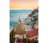 Jigsaw Puzzles For Adults 1000 Piece Italy Positano Amalfi Coast Travel Puzzle Wall Art Puzzle Modern Decor for Home Family Funny Challenging Holiday Puzzles Gift