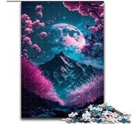 Jigsaw Puzzles for Adults, 1000 Piece Japanese Cherry Blossoms Jigsaw Family Fun Activity, Brain Challenge, for Teenager (size : 50x75cm)