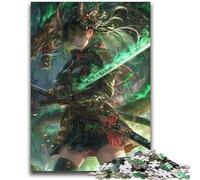 Jigsaw Puzzles for Adults 1000 Piece Japanese Female Ninja Warrior 1000 Pieces for Teenagers,Educational Toy Funny Family Games Unique Home Decor (38x26cm)
