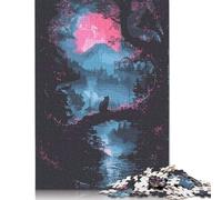 Jigsaw Puzzles for Adults 1000 Piece Japanese Mythology Puzzles for Adults Paperboard Puzzles Funny Gift 38x26cm/1000pcs