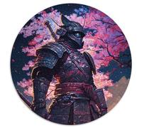 Jigsaw Puzzles for Adults, 1000 Piece Japanese Ninja 1000 Pieces Round Puzzle Gifts Fun at Home Activities, Birthday Present, Travel Gifts 1000pcs (67.5x67.5cm)