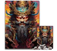 Jigsaw Puzzles for Adults 1000 Piece Japanese Sakura Warriors Puzzles for Adults Interactive Family Game DIY Home Decor Brain Challenge Gift 1000 PCS(75x50cm)
