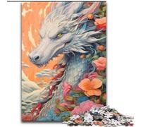 Jigsaw Puzzles for Adults 1000 Piece Japanese Style Dragon Puzzle Perfect for Teenagers & Family Fun, for Birthdays (size : 26x38cm)