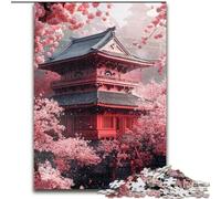 Jigsaw Puzzles for Adults 1000 Piece Japanese Style Temple Jigsaw Puzzles size 26x38cm for Holidays, Birthdays, And Family Game Nights