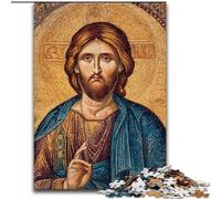 Jigsaw Puzzles for Adults, 1000 Piece Jesus Art Jigsaw Ideal for Lover, Perfect Christmas, New Year, Valentine's Gift (size 50x75cm)