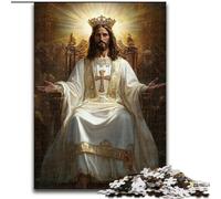 Jigsaw Puzzles for Adults 1000 Piece Jesus Brain Intelligence Challenge Addictive Toys Birthday Present, Gifts, Wall Art (size 26x38cm)