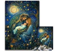 Jigsaw Puzzles for Adults, 1000 Piece Jesus Is Coming Puzzle for Home Decoration Gifts, Family Challenging Toy Perfect for Game Nights 50X75CM