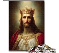 Jigsaw Puzzles for Adults, 1000 Piece Jesus Jigsaw Puzzles for Adults 1000 Family Fun Craft, Perfect for Birthdays, Holidays (Size 26x38cm)