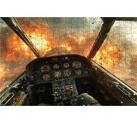 Jigsaw Puzzles for Adults 1000 Piece Jigsaw Puzzles for Adults Fighter Creative Puzzle for Family Educational Games Home Decoration Gifts for Women DIY Puzzle Wall Decoration Theme: War RXPT-4603