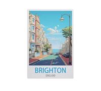 Jigsaw Puzzles for Adults 1000 Piece Jigsaws Puzzles for Adults，Brighton England，Jigsaw Puzzle 1000 Pieces for Adult Challenging Puzzle Games（75x50cm）-AJ45