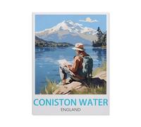 Jigsaw Puzzles for Adults 1000 Piece Jigsaws Puzzles for Adults，Coniston Water England，Jigsaw Puzzle 1000 Pieces for Adult Challenging Puzzle Games（75x50cm）-U57