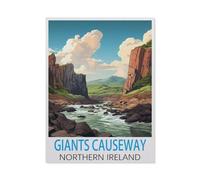 Jigsaw Puzzles for Adults 1000 Piece Jigsaws Puzzles for Adults，Giants Causeway Northern Ireland，Jigsaw Puzzle 1000 Pieces for Adult Challenging Puzzle Games（75x50cm）-HD9