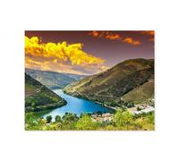 Jigsaw Puzzles for Adults 1000 Piece Jigsaws Puzzles for Adults，Winegrowing in the Portuguese villages of the Douro region，Jigsaw Puzzle 1000 Pieces for Adult Challenging Puzzle Games（50x70cm）-C89