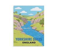 Jigsaw Puzzles for Adults 1000 Piece Jigsaws Puzzles for Adults，Yorkshire Dales, England，Jigsaw Puzzle 1000 Pieces for Adult Challenging Puzzle Games（50x70cm）-HK90