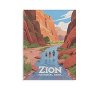 Jigsaw Puzzles for Adults 1000 Piece Jigsaws Puzzles for Adults，Zion National Park，Jigsaw Puzzle 1000 Pieces for Adult Challenging Puzzle Games（75x50cm）-HM10