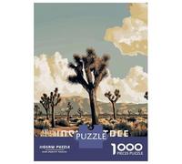Jigsaw Puzzles for Adults 1000 Piece Joshua Tree National Park Adult Jigsaw Relax Games Difficult Challenge Fun Activities at Home 38x26cm/1000pcs