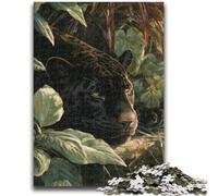 Jigsaw Puzzles for Adults 1000 Piece Jungle Cheetah 1000 Pieces for Adults,Artistic Wall Decor & Birthday Gift Idea for Friends, Home Office (50x75cm)